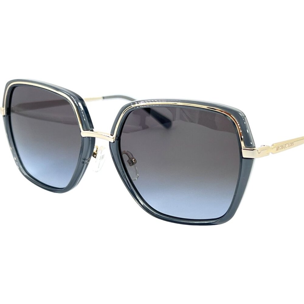 Michael Kors MK1075 (Naples) Women's Sunglass Black/Lt Gold